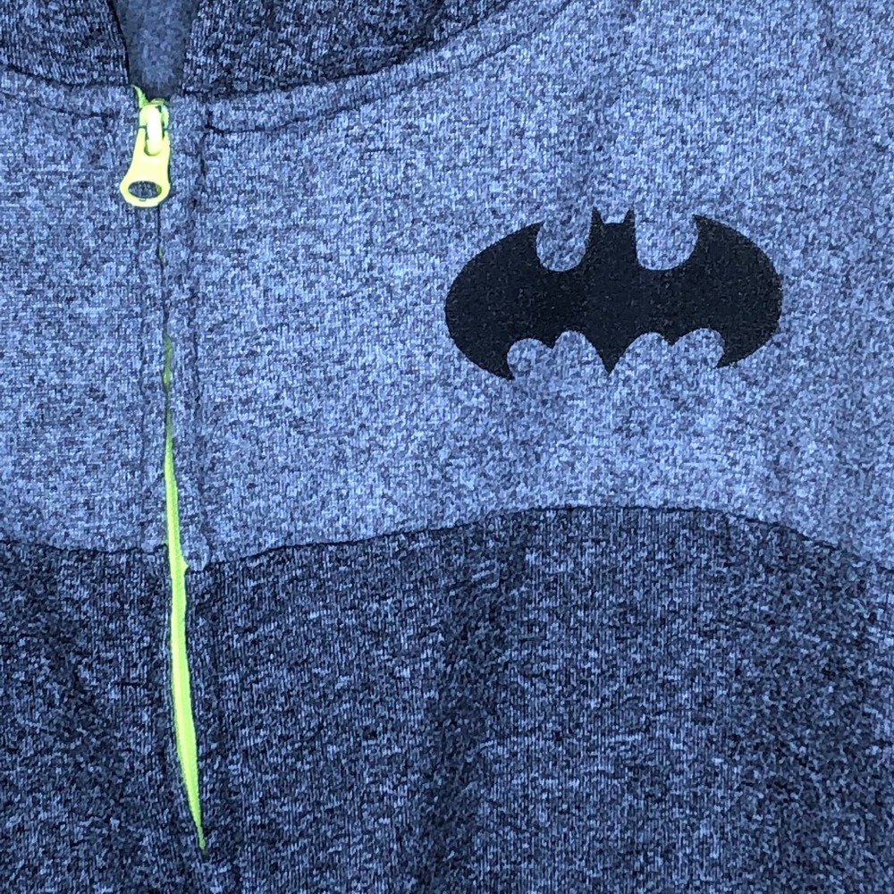 Batman Gray Hooded Jacket, M - Picture 3 of 6